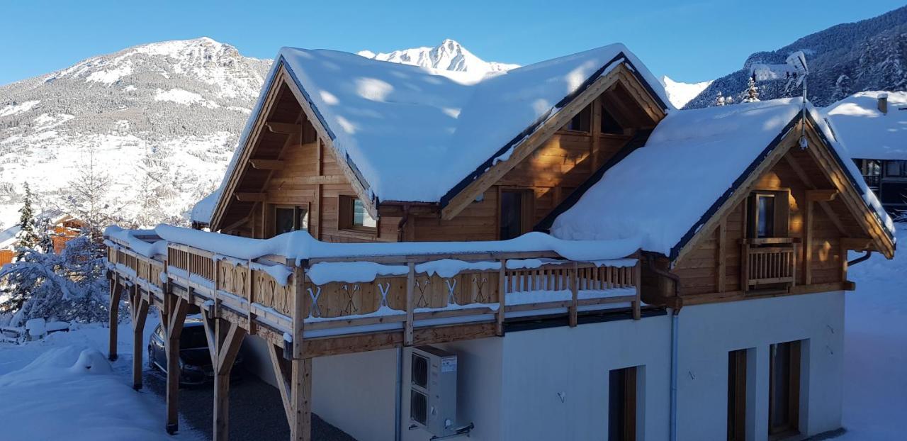 Chalet 19 Personnes Le Petit Mozart Villa Les Orres Exterior foto