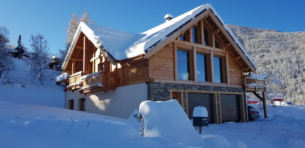Chalet 19 Personnes Le Petit Mozart Villa Les Orres Exterior foto